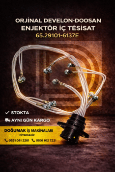 DOOSAN MOTOR ENJEKTÖR TESİSATI İÇ – 65.29101-6137E